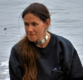Photo of woman with long brown hair