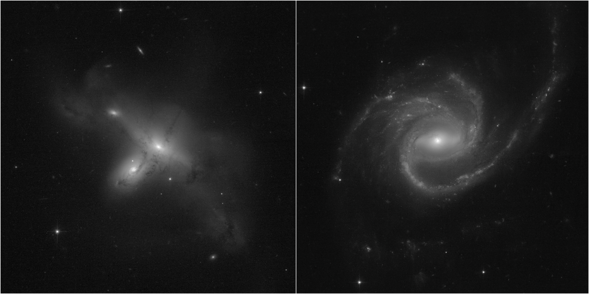 These early snapshots demonstrate Hubble's return to full science operations, following correction of a computer anomaly aboard the spacecraft.