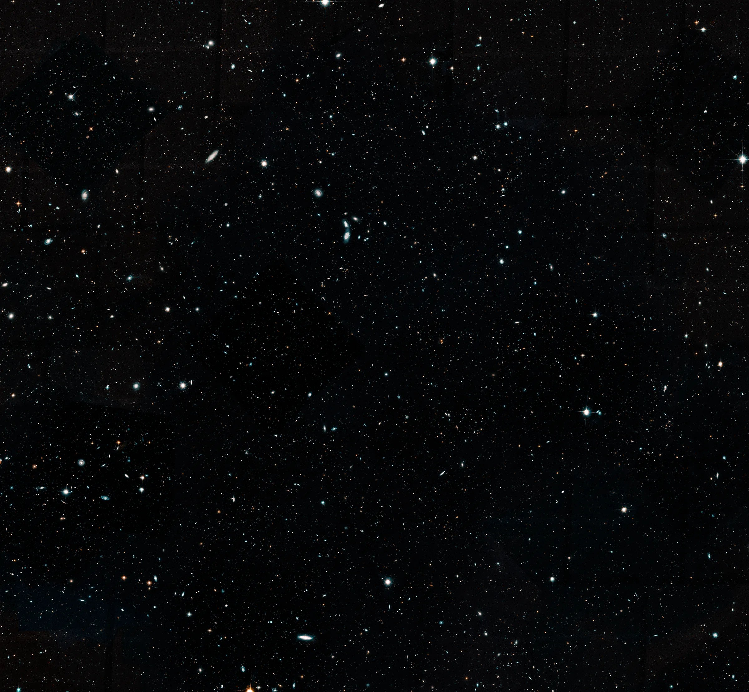 portion of the Hubble Legacy Field, one of the widest views of the universe ever made