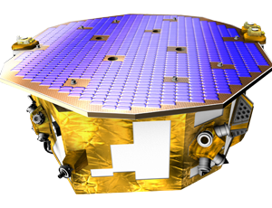 LISA pathfinder st7 spacecraft icon