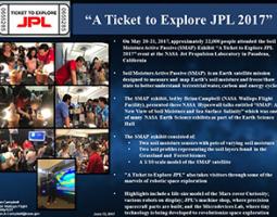 Thumbnail of PowerPoint slide entitled “A Ticket to Explore JPL 2017”