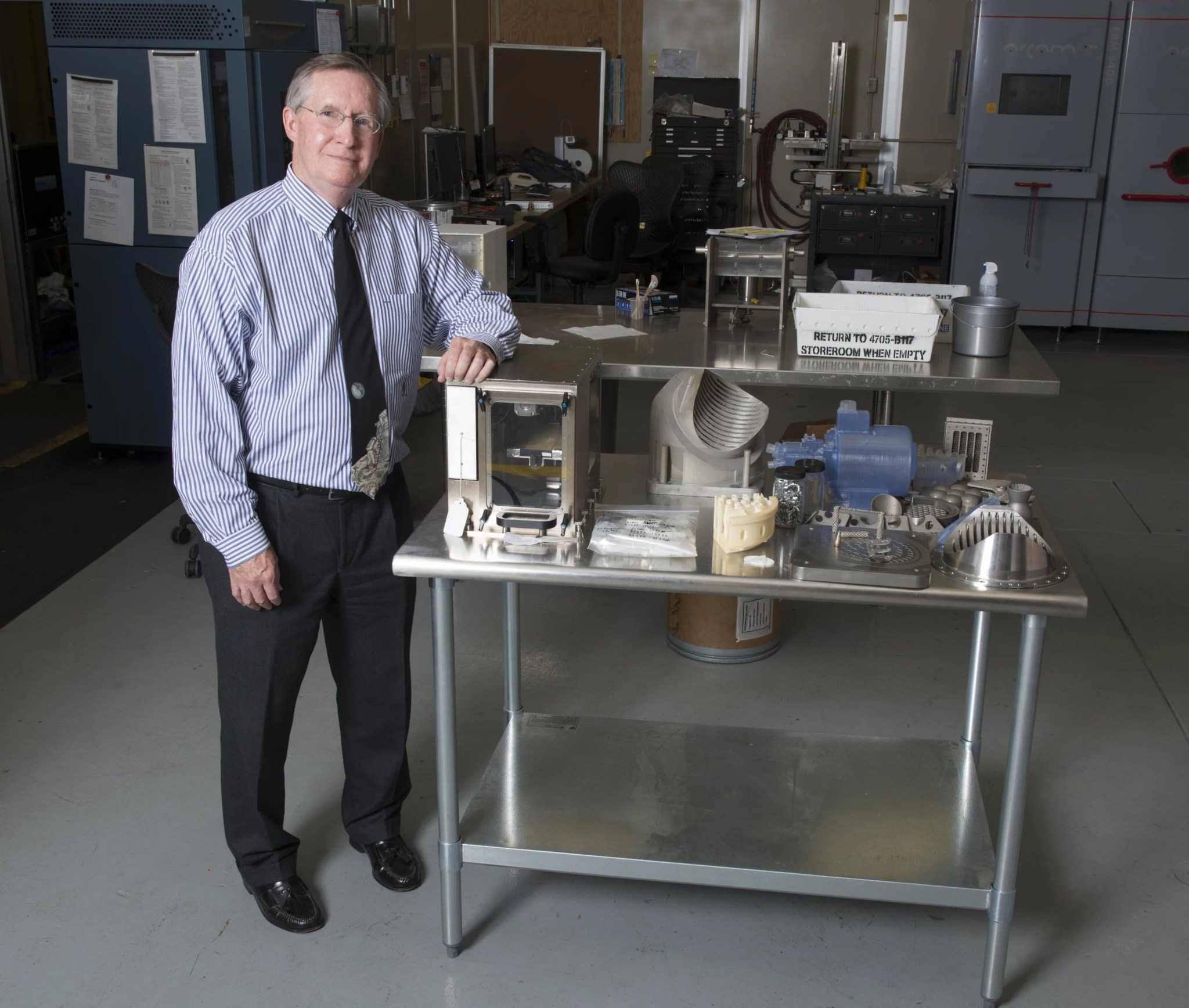 The 3-D printer that went up to the International Space Station