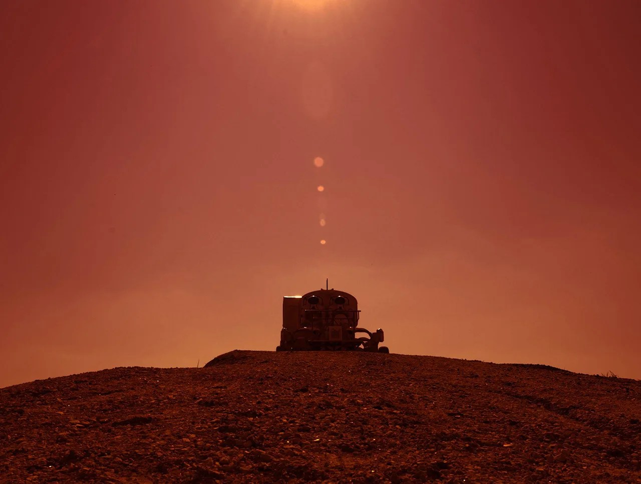 NASA's Lunar Electric Rover at Black Point Lava Flow in Arizona