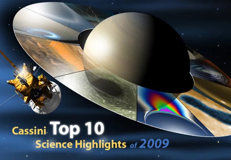 Cassini Top 10 Science Highlights -- 2009