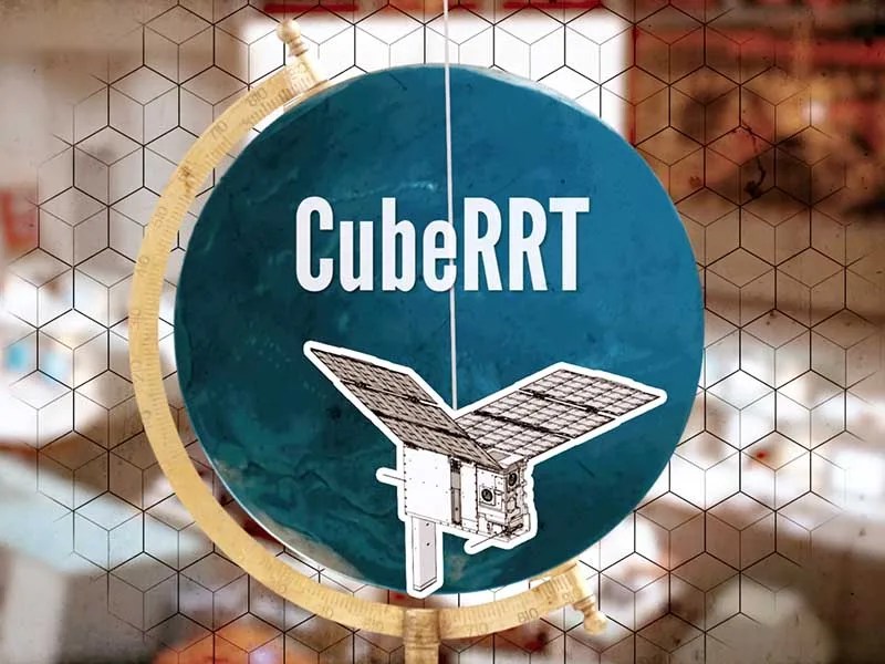Logo of CubeRRT spacecraft
