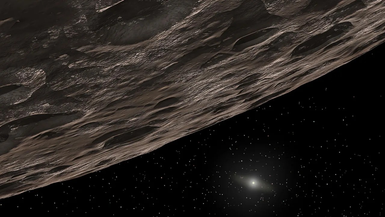 Artist's Conception of a Kuiper Belt Object. Credit: NASA/JPL-Caltech/T. Pyle (SSC)