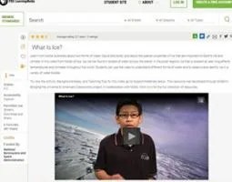Screenshot of GPB page with an embedded YouTube video