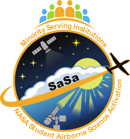 This image is the circular SaSa Logo, which reads