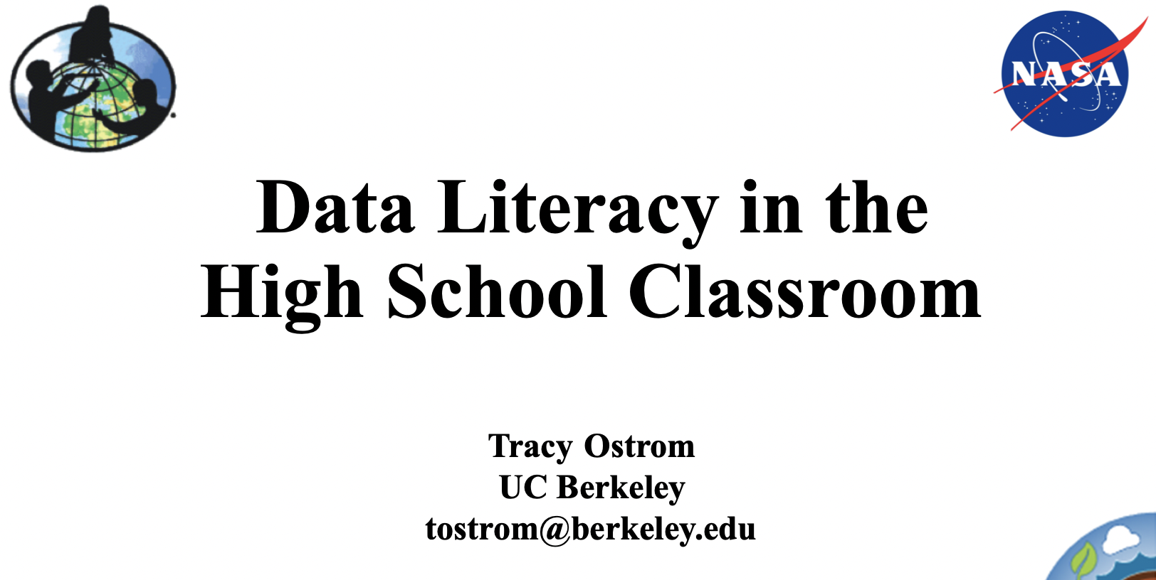 Intro slide from