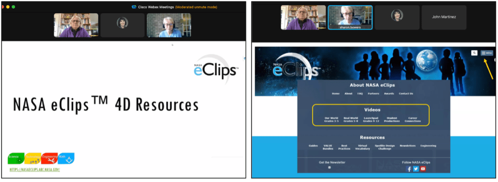 NASA eClips™ Resources Shared with Solar System Ambassadors - NASA Science