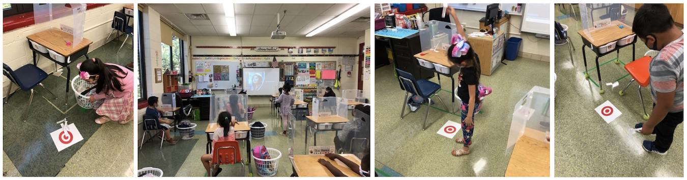Students from Carver Elementary in Newport News, Va.