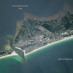 The white sands of Florida’s Emerald Coast beaches are primarily comprised of quartz grains from the southern Appalachian Mountains.