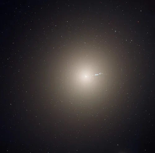 Elliptical M87 galaxy