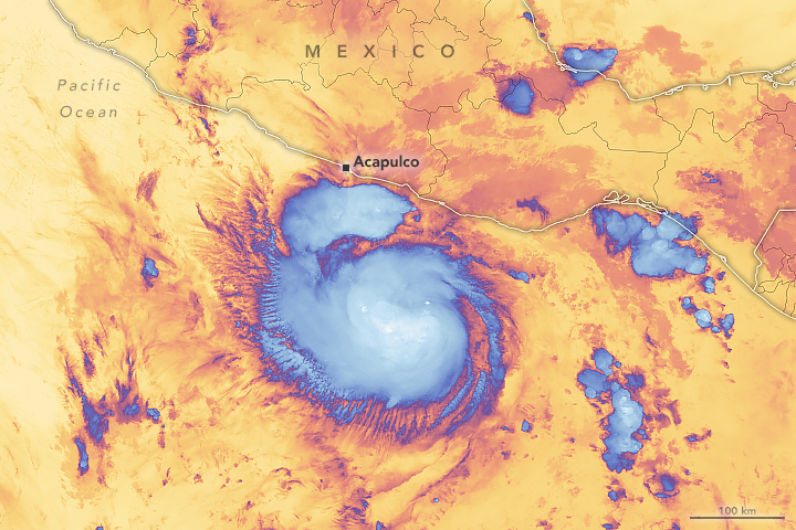 Otis went from tropical storm to major hurricane in a matter of hours before barreling into Mexico’s Pacific Coast as a category 5 storm.