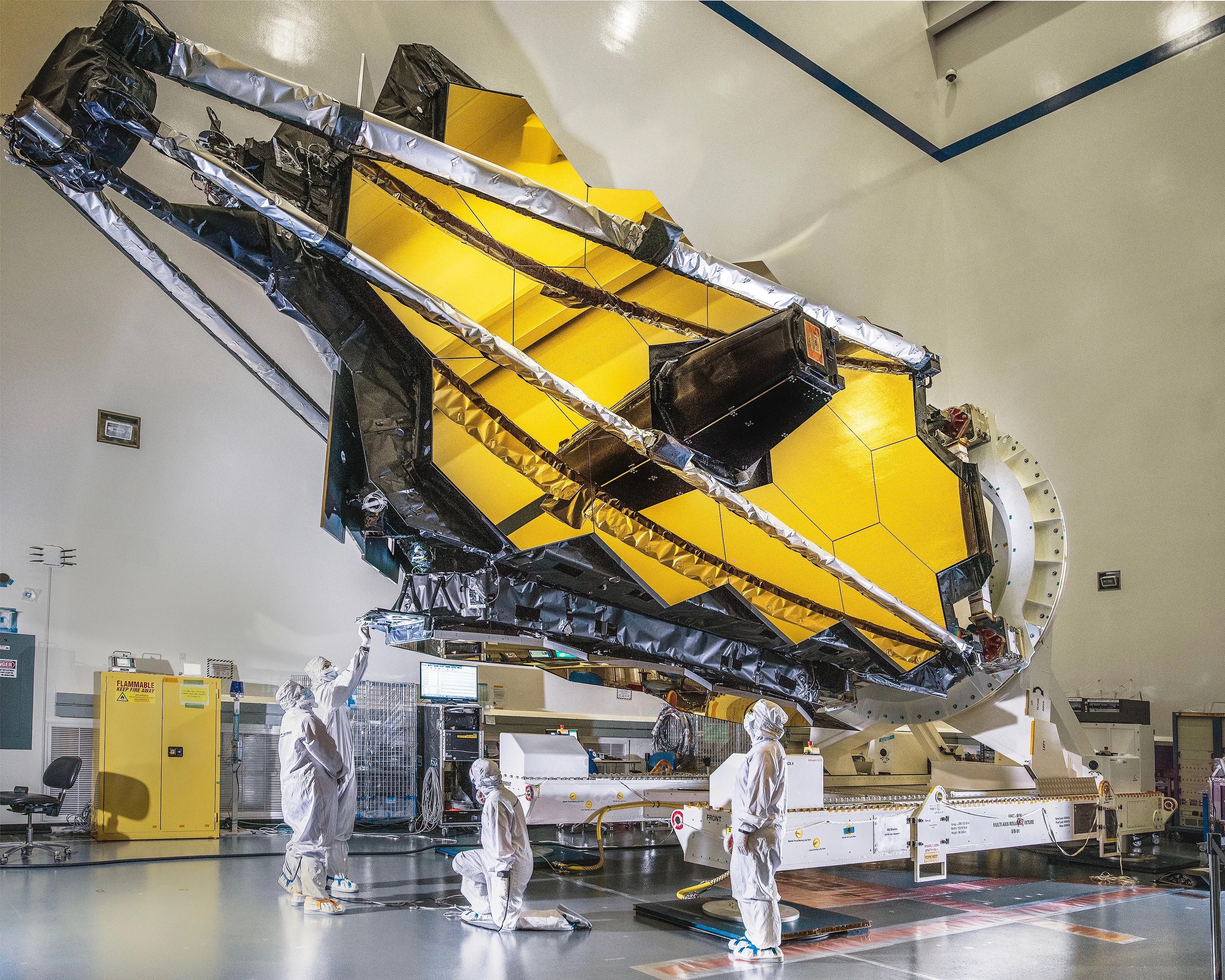 Engineers Prep James Webb Telescope for Integration