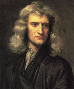 A painting of Isaac Newton (by Sir Godfrey Kneller, 1689)