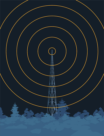 Mapping radio coverage vs. bandwidth of wireless technologies [8