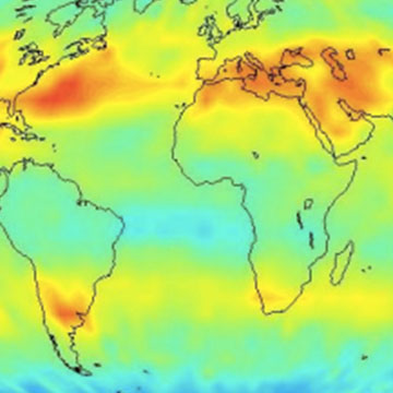 NASA Satellite Sees Carbon Dioxide