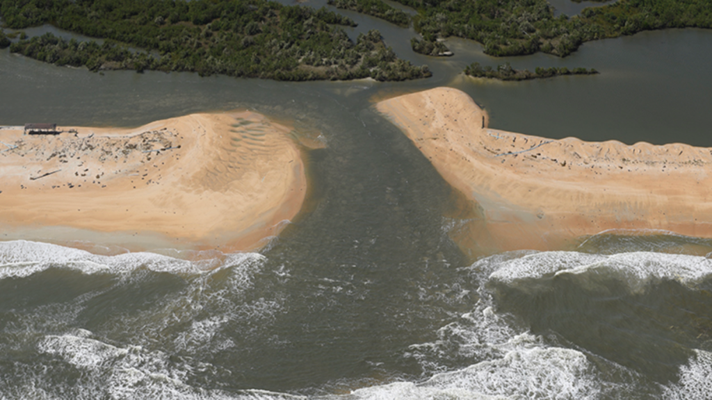 Hurricane Matthew Causes Weathering and Erosion