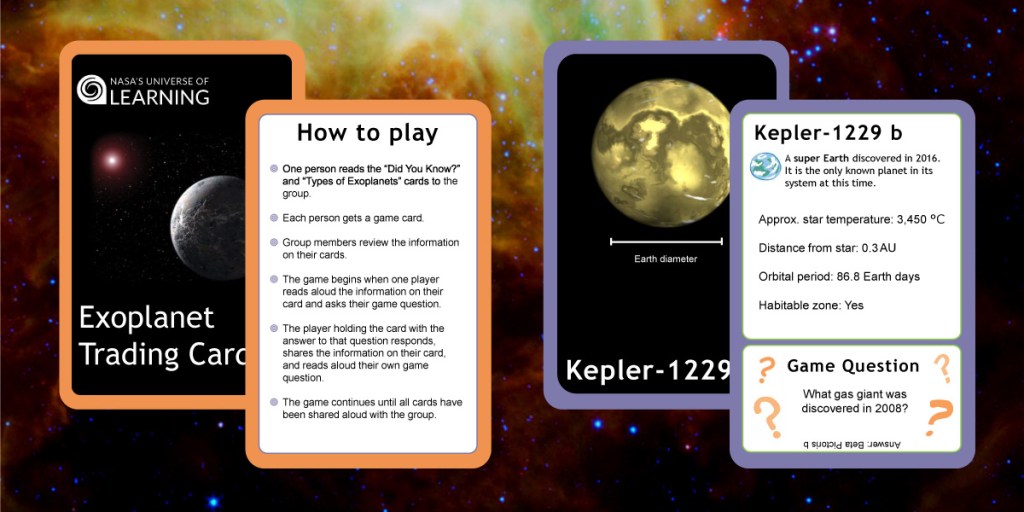 Exoplanet Trading Cards and Activity Guide
