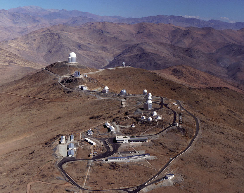 Image of European Southern Observatory's La Silla observation site