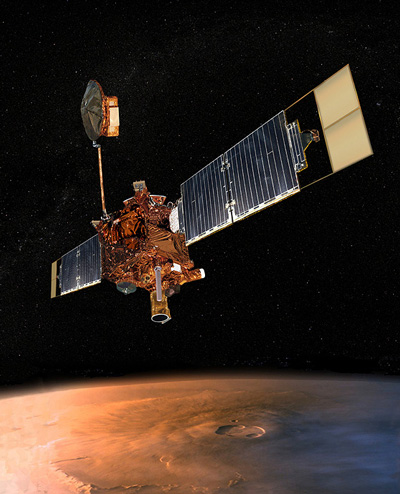 Mars Global Surveyor's Articulated High Gain Antenna.