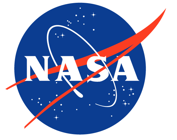 NASA logo on a white background