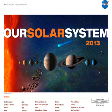 Our Solar System 2013: Solar System Lithograph Set