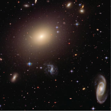 Diverse Galaxies Lithograph