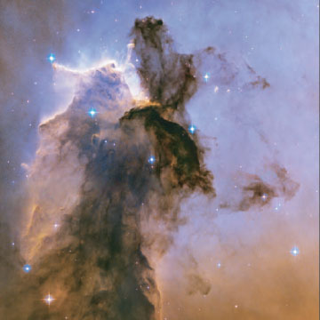 Stellar Spire in the Eagle Nebula Lithograph