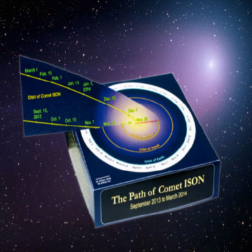 Paper Model of Comet ISON’s Orbit