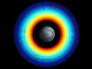 Illustration of Dawn's spiral transfer from HAMO to LAMO