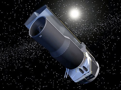 Illustration of the Spitzer (SIRTF) spacecraft