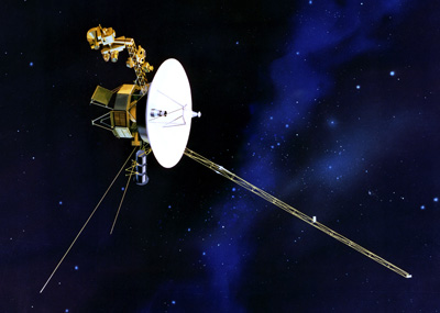 Artist's rendition of NASA's Voyager spacecraft