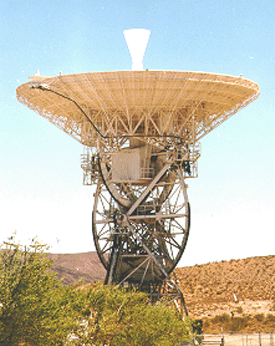 The first Deep Space Network (DSN) antenna