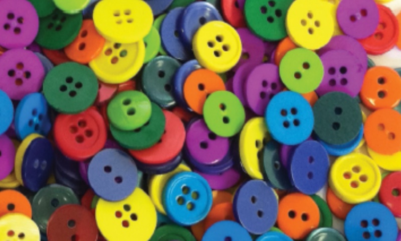 Colored buttons representing photons