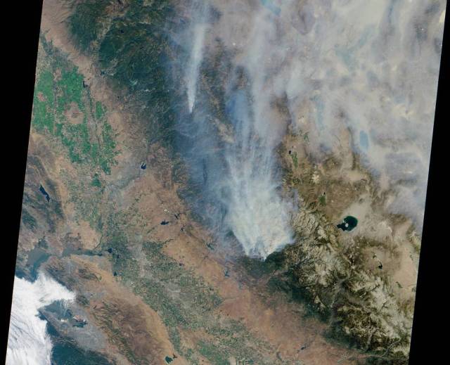 Smoke Plumes From Space - NASA Science