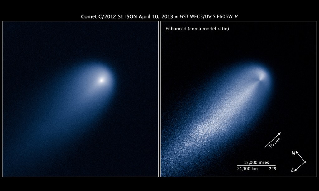 
			Hubble Captures Comet ISON - NASA Science			