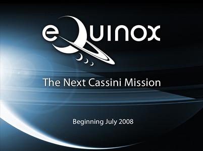 A logo for the Cassini Equinox mission