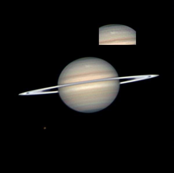 Saturn best sale amateur telescope