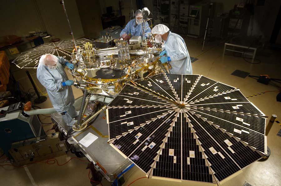 NASA's next Mars-bound spacecraft, the Phoenix Mars Lander, was partway through assembly and testing at Lockheed Martin Space Systems, Denver, in September 2006, progressing toward an August 2007 launch from Florida.