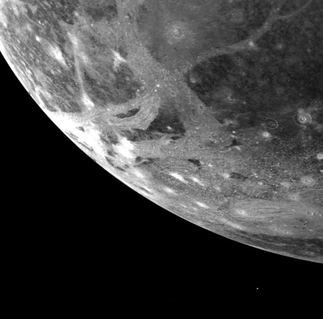 
			Ganymede From Voyager 1 - NASA Science			