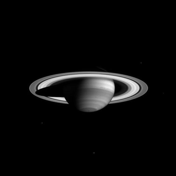 Saturn Methane Image