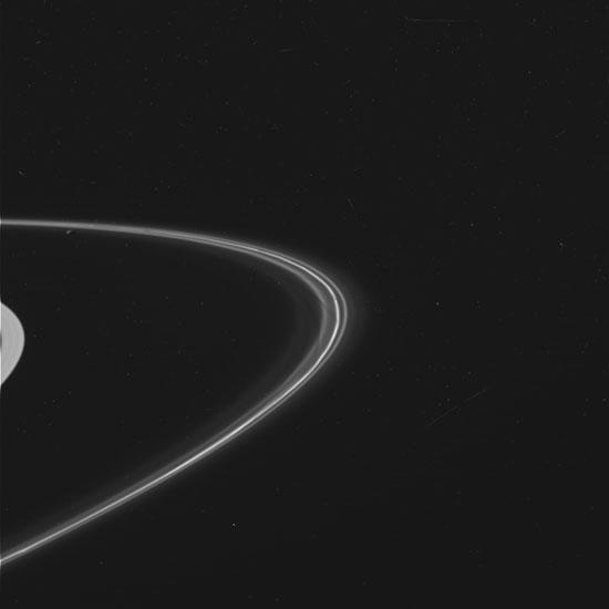 Wide View of Saturn's F Ring - NASA Science