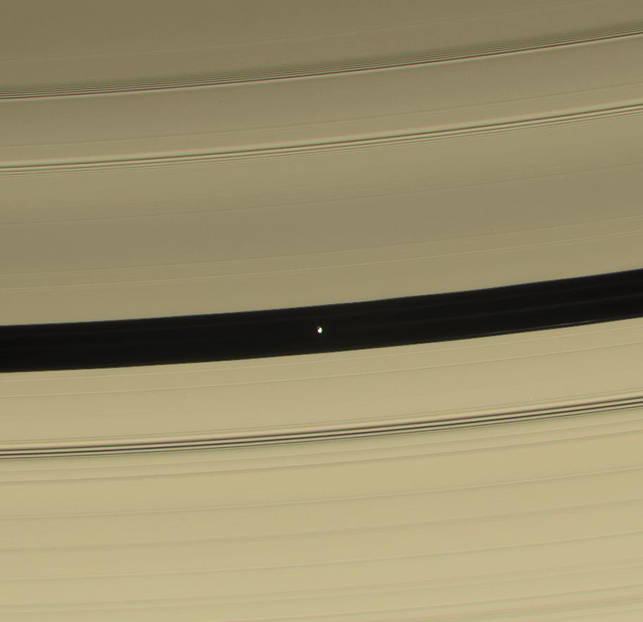 Pan and the Encke Gap within Saturn's rings