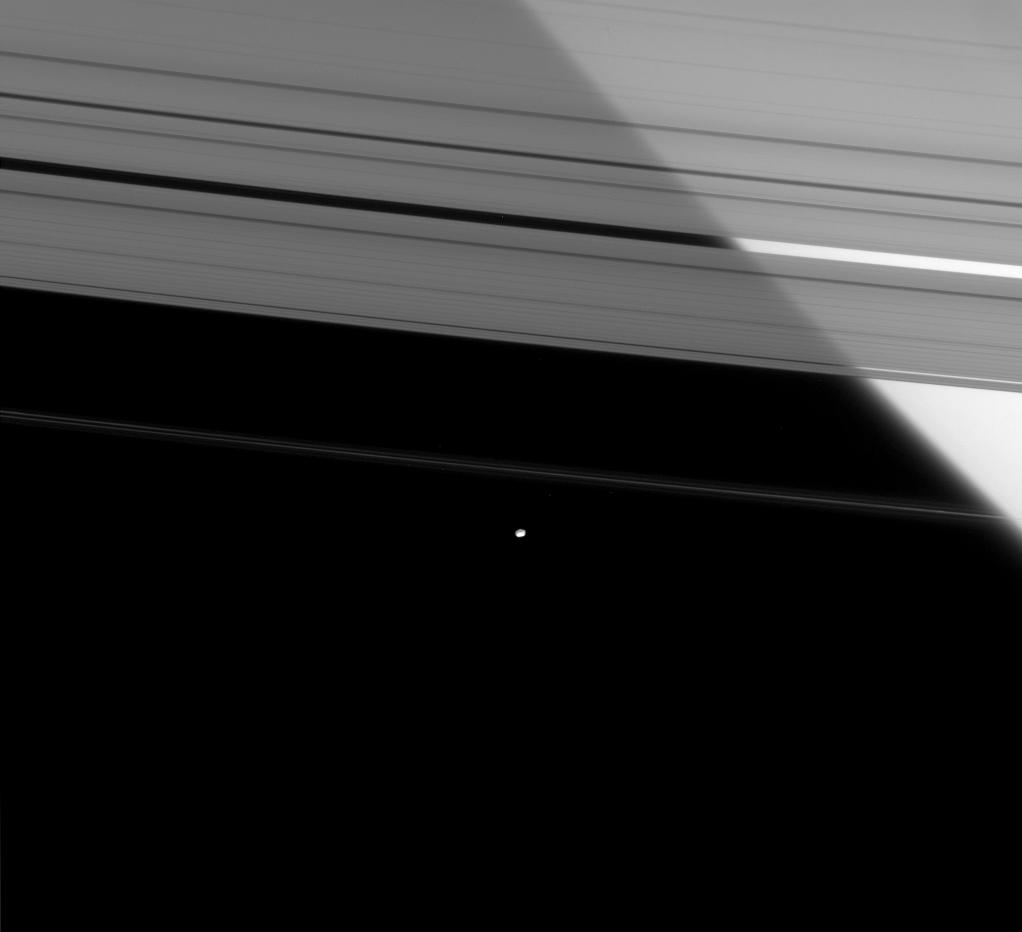 Saturn's rings, Pandora and Prometheus