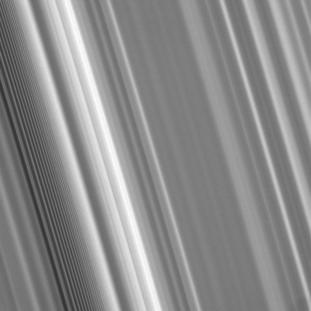 Spiral density wave in Saturn's inner B ring