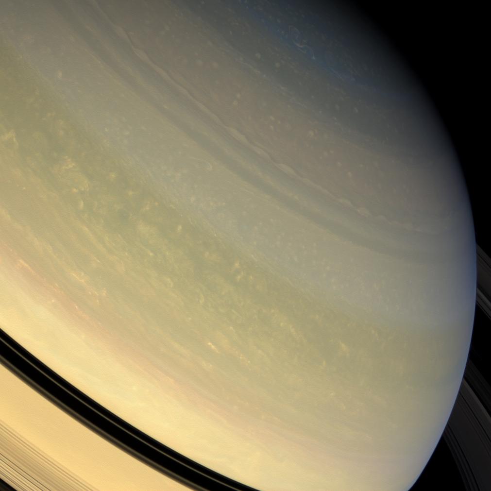 Saturn in color
