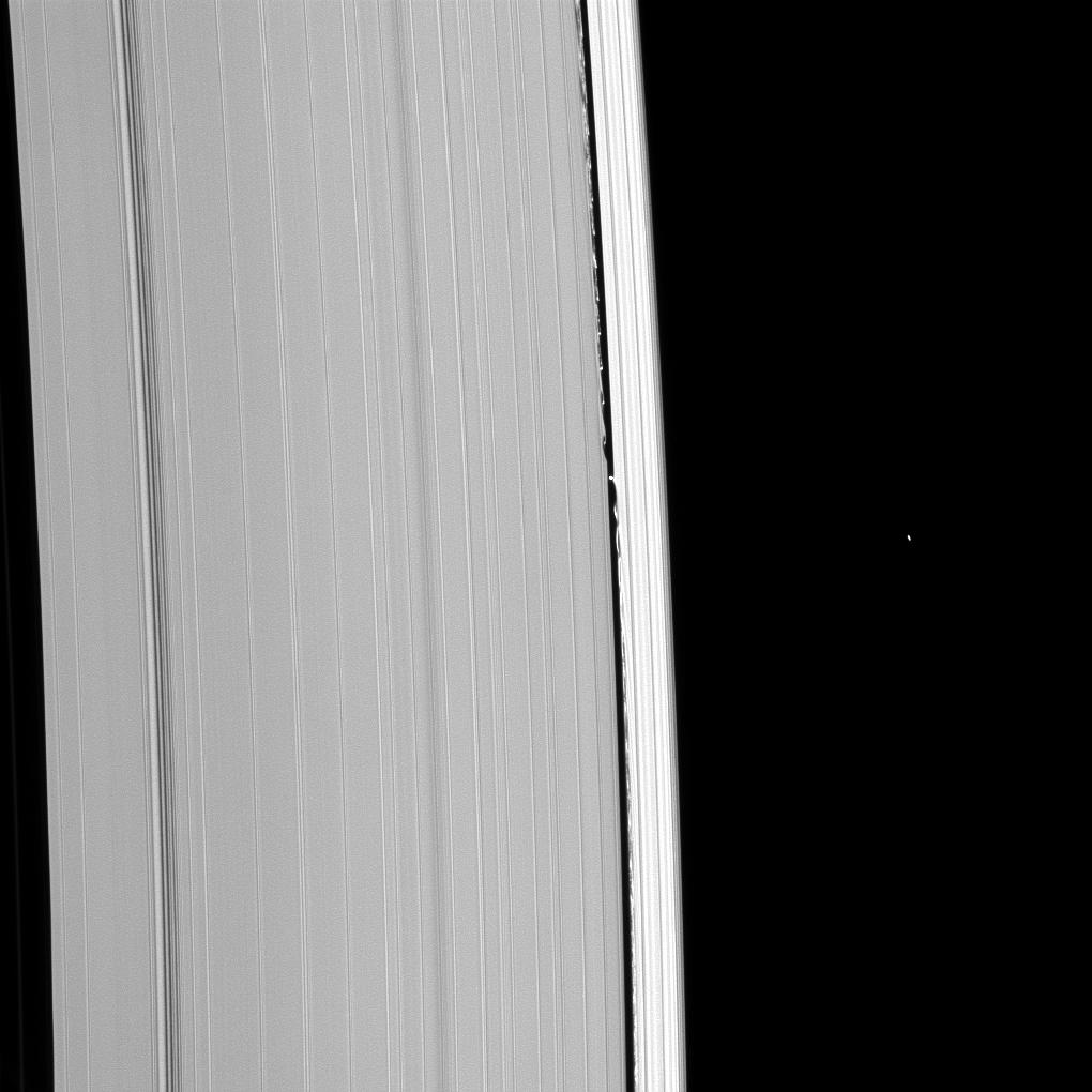 Daphnis and the Keeler Gap in Saturn's rings