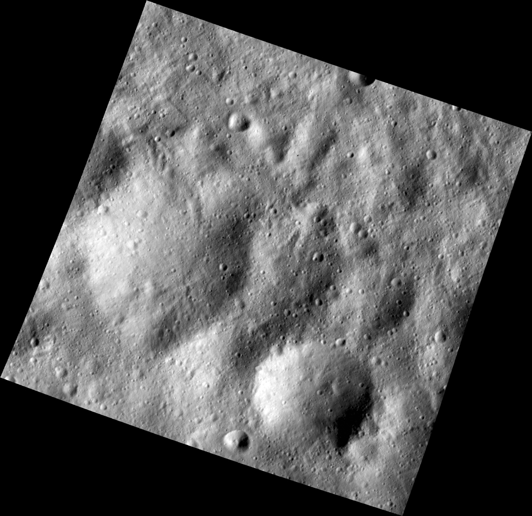 Buried Craters on Vesta